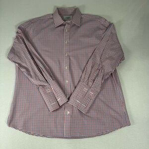 Charles Tyrwhitt Red‎ and Blue Plaid Shirt